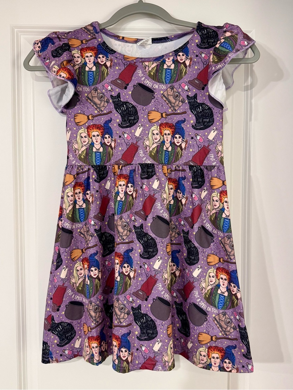 NWOT Girls Hocus Pocus Dress Size 2XL/6-7T